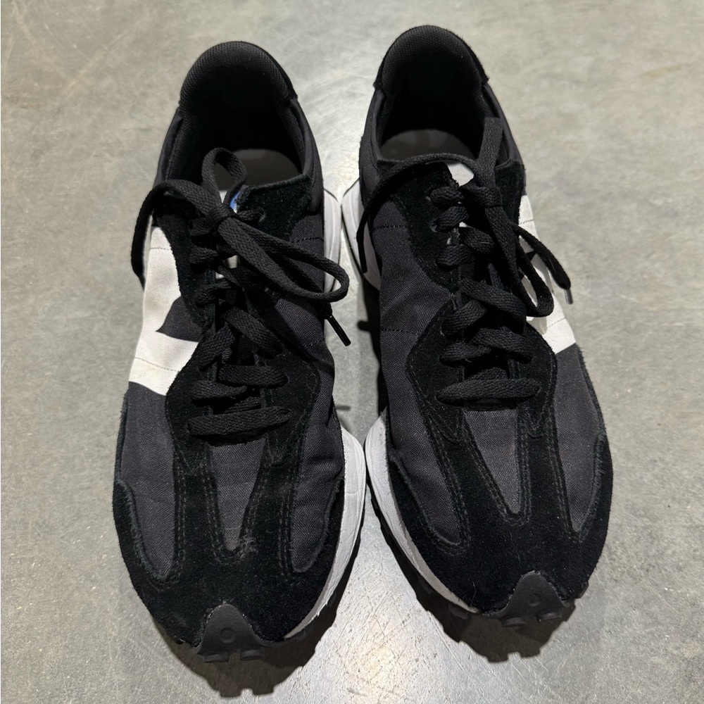 New Balance Black and White Athletic Shoes